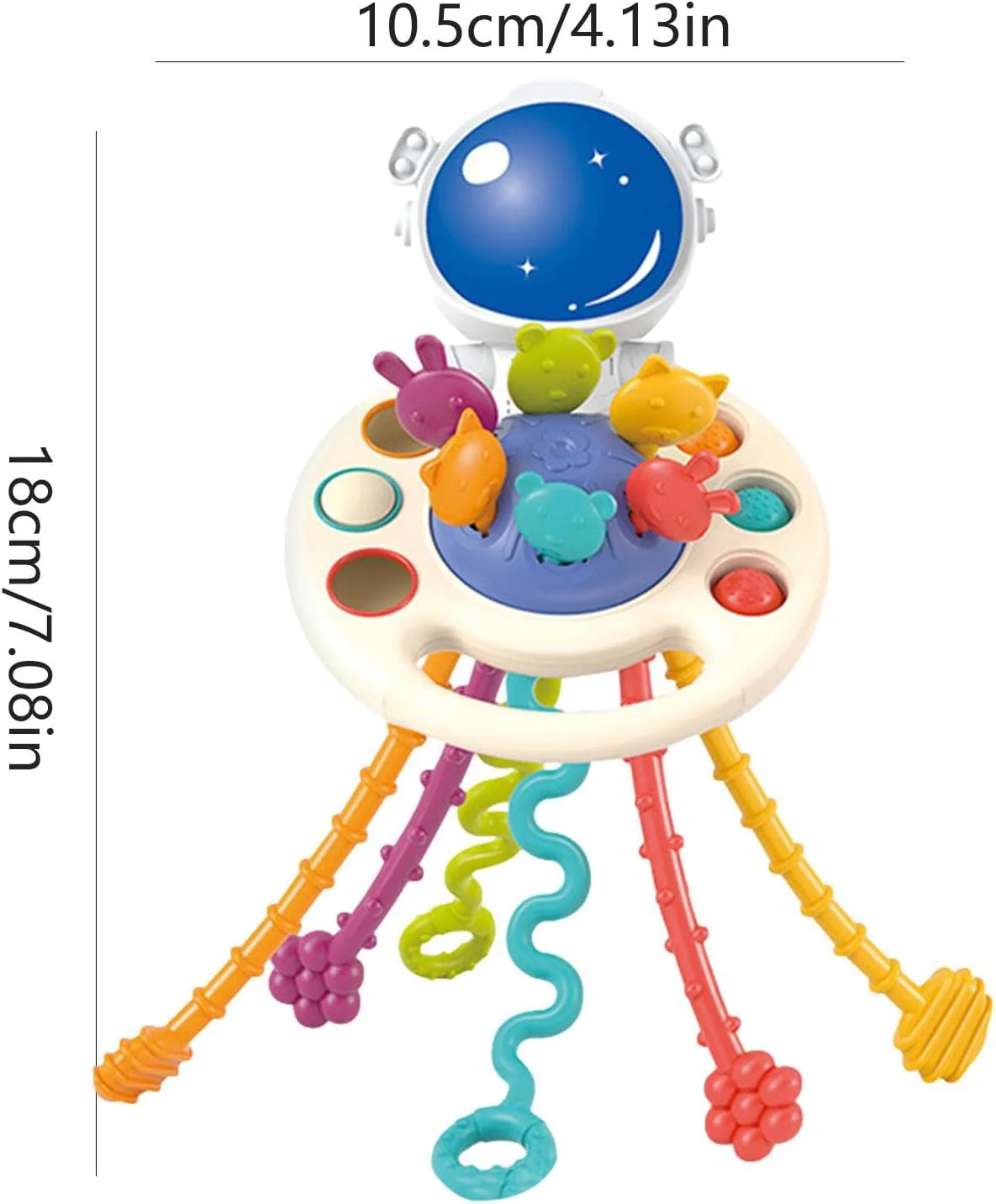Silicone Pull String Sensory Toys for Kids (Random Design) - Image 12