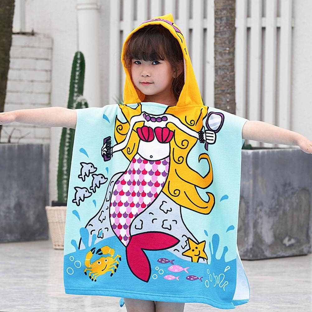 Snuggly Joy: Adorable Cartoon Print Hooded Microfiber Baby Bath Towel - Image 3