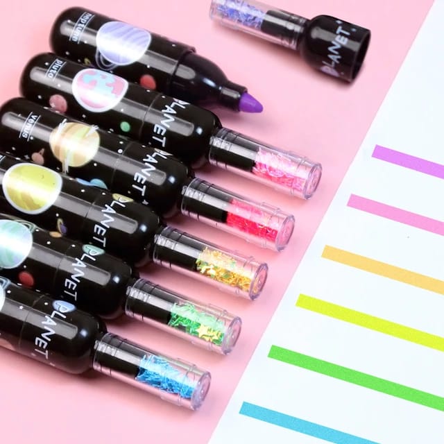Space highlighter set of 6pcs - Image 2