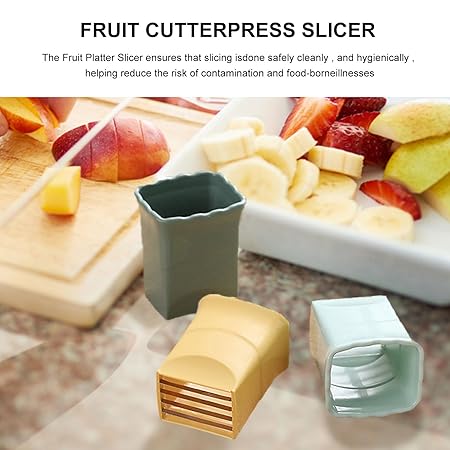Stainless Steel Fruit Slicer Cup - Perfect for Strawberry, Banana, and More Slicing (Pack of 2) - Image 4