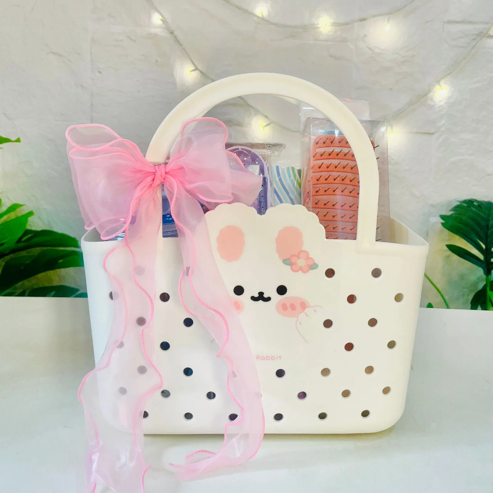 Sweet Bunny Gift Basket Hamper - Image 2