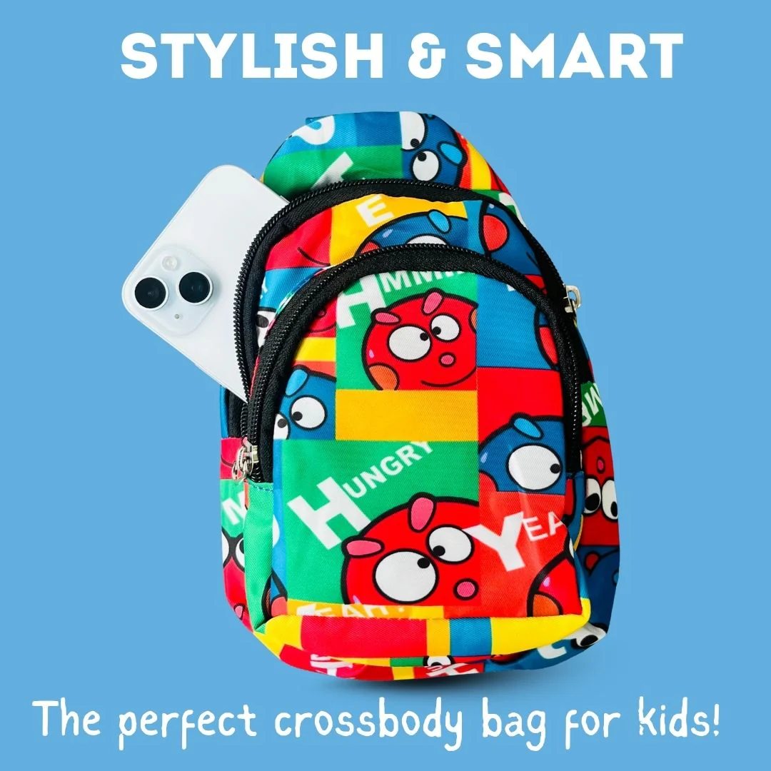 The Cartoon Print Crossbody Bag for Kids - Image 3