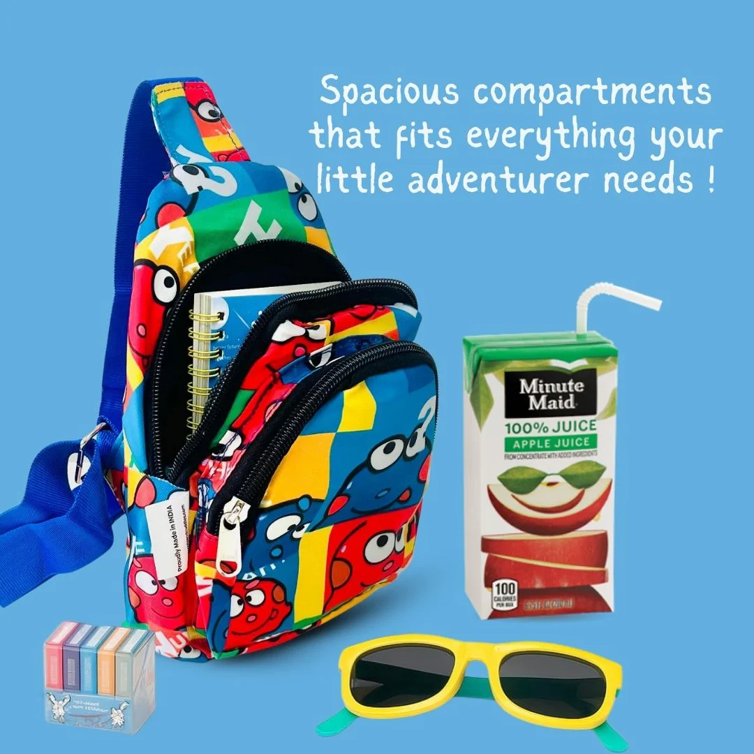 The Cartoon Print Crossbody Bag for Kids - Image 4
