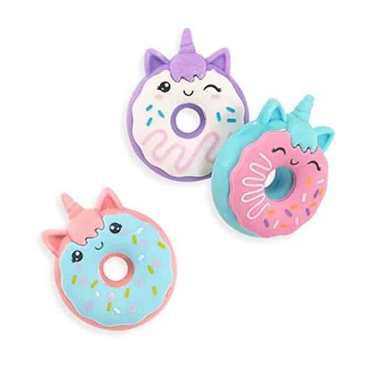 Unicorn Donuts Scented erasers (Box of 3) (Pack Of 5/10)(Prepaid Only) - Image 2