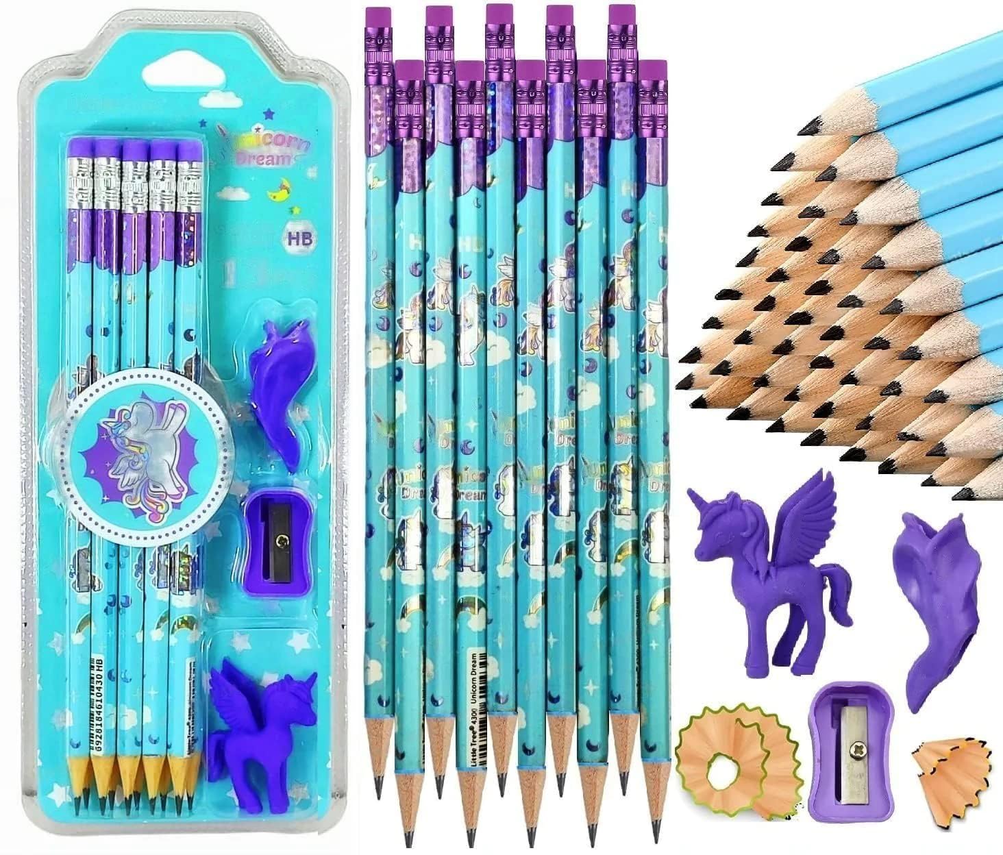 Unicorn Dream 13-in-1 HB Graphite Pencil Set (Random) (Pack Of 6/12)(Prepaid Only) - Image 3